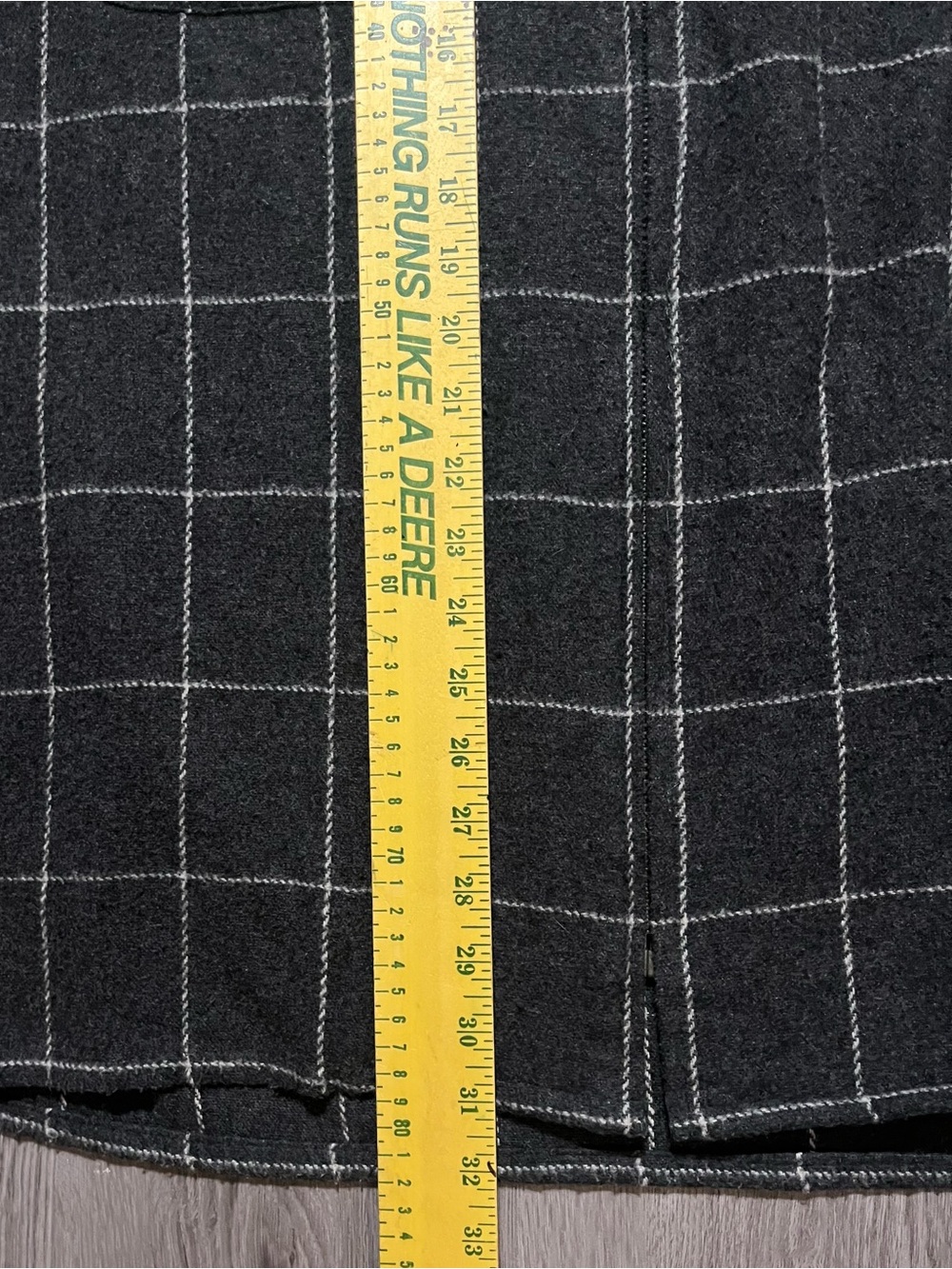 90s Stussy vintage full zip shirt jacket men’s size XL made in USA plaid Wool - Picture 10 of 13